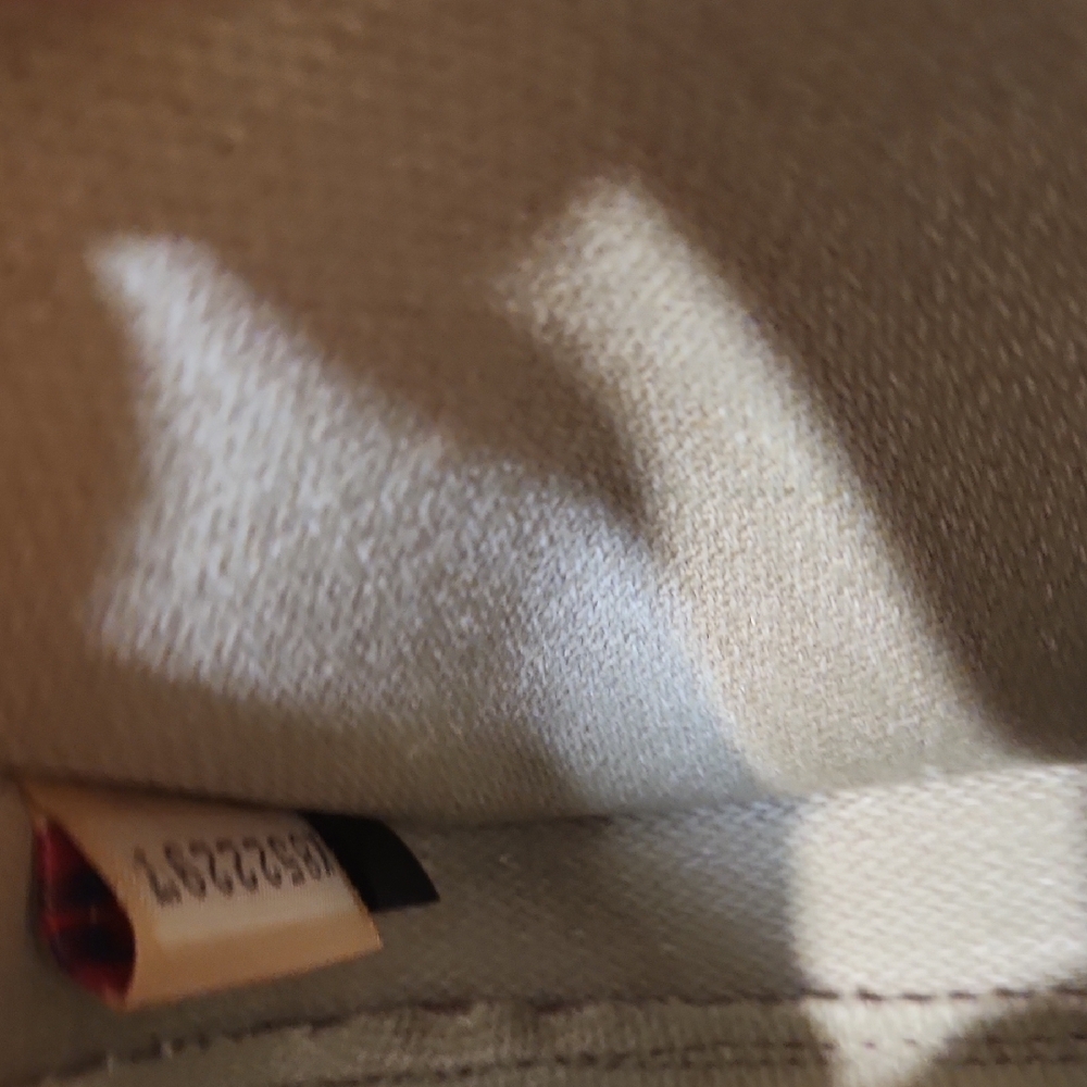 Dooney & Bourke Plum and Tan Logo Wristlet - Picture 6 of 6